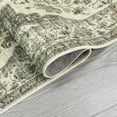 thumbnail image 3 of Hasoo Area Rug for Living Room Vintage Non Slip Throw Rugs Floral Indoor Carpet, Taupe 6' x 9, 3 of 5
