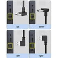 thumbnail image 6 of USB3.0 Angled Extension Cable Male to Female 90Degree Angled Head USB Cord 5Gbps, 6 of 20