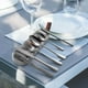 thumbnail image 2 of Juego de Utensilios de Viaje Portátiles de 10 Piezas: Cuchillo, Tenedor, Cuchara, Palillos y Pajita de Acero Inoxidable con Limpiador. Estuche Ligero y Reutilizable para Camping, Senderismo, 2 of 5