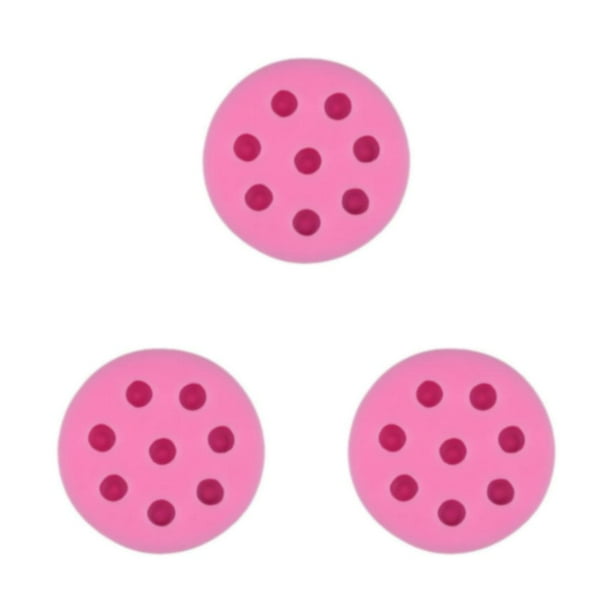 Molde de silicona Bewildely para fondant arándano frambuesa color rosa tipo B