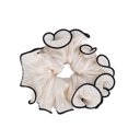 thumbnail image 4 of YAOBAMM Hair Scrunchie Elastic Exaggerated Contrast Color Hair Tie Women Girls Sweet Pleated Hair Rope Hair Accessories Hair Rope, 4 of 6