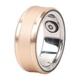 thumbnail image 1 of Intelligent Ring IP68 Waterproof Sports Fitness Tracker Smart Ring with USB Charging Cable for Sleeping Golden 23 0.81in Diameter 2.54in Perimeter, 1 of 5