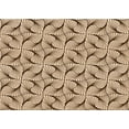 thumbnail image 1 of Ahgly Company Machine Washable Indoor Rectangle Transitional Golden Blonde Gold Area Rugs, 8' x 10', 1 of 7