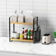 thumbnail image 3 of THENNIKIGO Coffee Rack Coffee Bar Accessories and Coffee Mug Cup Holder,Bathroom Organizers and Storage,kitchen organizers and storage,Spice Rack Organizer for Countertop, 3 of 9