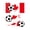 B, variant on IUAMXWU National Flag Soccer Pattern Temporary Face Tattoos, Waterproof Fan Cheering Body Stickers For Sports Match Event Party Skin Decor Decals, various national flag soccer pattern skin decals