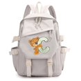 thumbnail image 1 of 26 English Letters Backpack Student Girls School Backpack Bookbag Cosplay Canvas Children Kid Travel Bag Back To School, 1 of 5