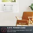 thumbnail image 5 of Amana 12,000 BTU 115V Window-Mounted Air Conditioner with Remote Control, AMAP121CW, 5 of 12
