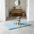 thumbnail image 5 of Washable Dog Crate Pad Soft Non Slip Kennel Mat Thin Pet Bed Cushion for Medium Large Dogs 36x24 Inches, 5 of 6