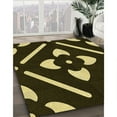 thumbnail image 2 of Ahgly Company Indoor Rectangle Patterned Caramel Brown Area Rugs, 5' x 7', 2 of 6