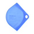 thumbnail image 1 of ShenMo Storage Case Clip Holder Face, Foldable Silicone Bag Portable Storage Box Disposable Organizer Dustproof Blue, 1 of 5