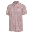 thumbnail image 2 of Men's Antigua  Pink Tennessee Volunteers Desert Dry Dogwood Polo, 2 of 3