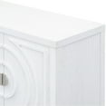 thumbnail image 2 of Circular Groove Retro Cabinet for Home | Adds Style to Living Spaces | Sturdy Wood - MDF Build | Keeps Home Organized, 2 of 7