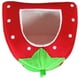 thumbnail image 4 of Cama plegable para mascotas, cama para gatos, casa suave para cachorros, fresa, entrada creativa, cama para dormir para gatos, perros (rojo, tamaño L), 4 of 5