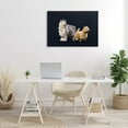 thumbnail image 3 of Stupell Industries Dog Duo with Crowns Animals & Insects Painting Gallery Wrapped Canvas Art Print Wall Art, 36 x 24, 3 of 8