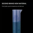 thumbnail image 2 of ZheElen 10/25/100/250/500ml Translucent Measuring Cylinder Professional Practical Graduated Cylinders Lightweight Liquid Trial Tube 1000ml, 2 of 7
