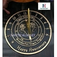 thumbnail image 5 of Wedding Anniversary Sundial Gift by Nauticalmart, 5 of 5