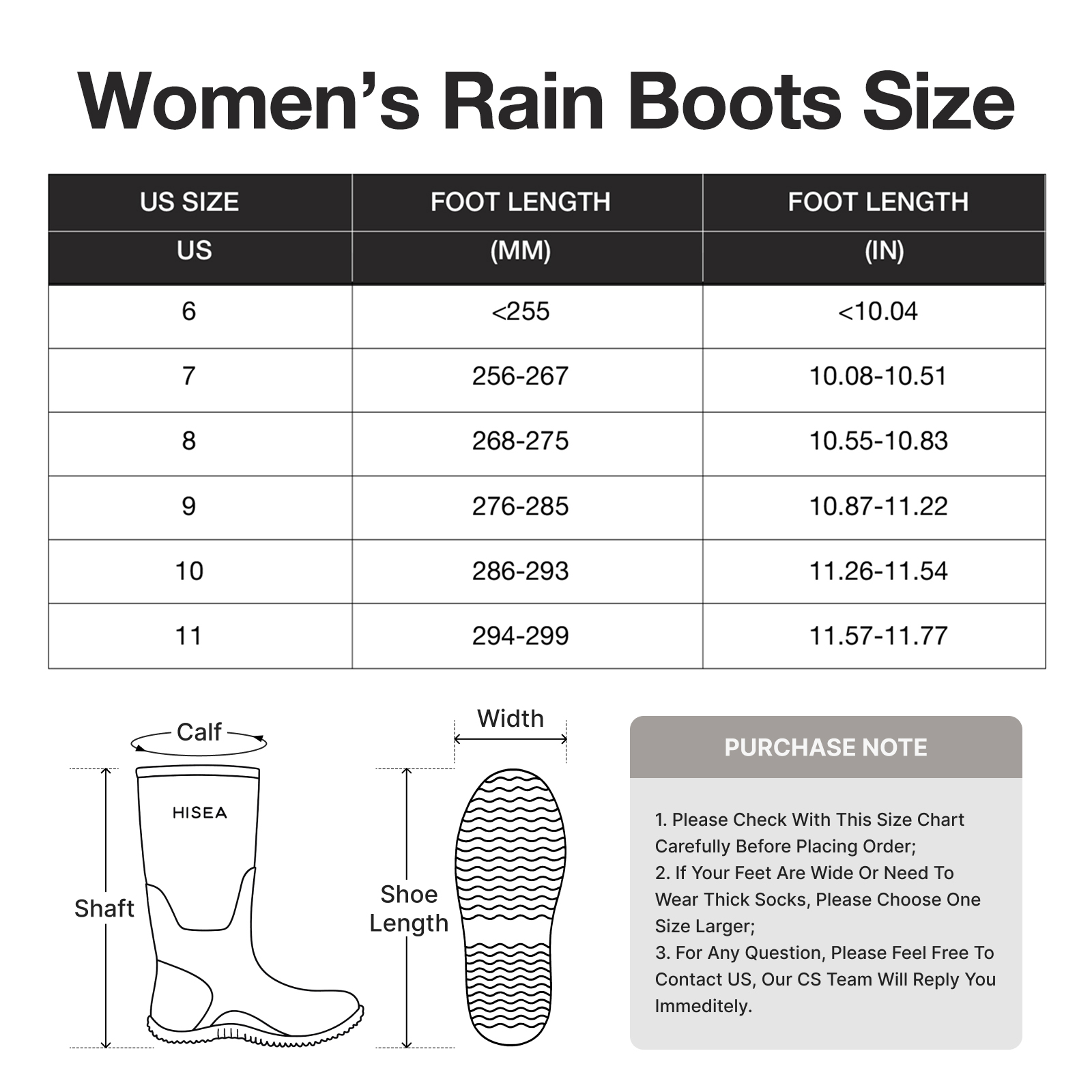 SMILIN Women's Wide Round Toe Rubber Garden Boots photo 5