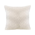 thumbnail image 1 of asddcavvf Hexagonal Pattern Embossed Pillow Cover Bed Pillow Bedside Living Room Sofa Cushion Back Zip up Pillowcase Pillowcase Silk for Face And Hair No Pillowcase, 1 of 3