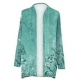 thumbnail image 4 of Cardigan Léger à Manches Longues pour Femmes Cardigan à Manches Longues Cardigan Floral Décontracté Automne Veste Vêtements, 4 of 5