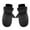 Black, variant on Waterproof Toddler Snow Mittens with Thinsulate Insulation – Cold Weather Ski Gloves for Baby Boys and Girls