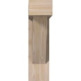 thumbnail image 2 of Ekena Millwork 5 1/2"W x 20"D x 20"H Traditional Block Smooth Bracket w/ Offset Brace, Douglas Fir, 2 of 25