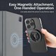 thumbnail image 4 of CaiYueKe Magnetic Phone Stand, Double Sided Magnetic Stand, 360 Rotatable Phone Holder, Adjustable Kickstand, Car Dashboard Mount, Thin Portable Phone Stand, Compatible with Magnetic Cases, 4 of 6