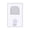 White1, variant on Portable AC Window Seal Curtain Cloth, Zipper Polyester Sliding Window Insulation Barrier, Reusable Flexible Moving Air Conditioner Window Seal Panel-31.5"-34.6"