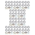 thumbnail image 1 of Moyic 6Pcs Overflow Cover Sturdy Easy Installation Round Spares Plastic Tidy Household Caps Basin Home Sink Accessories Insert 10piezas, 1 of 3