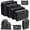 9 Pcs Black, variant on 9 Pcs Set Travel Organizer Storage Bags Suitcase Packing Cubes Set Cases Portable Luggage Clothes Shoe Tidy Pouch Folding