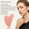 thumbnail image 2 of Herramientas faciales Gua Sha de acero inoxidable, herramienta Gua Sha de oro rosa, herramienta Guasha de acero inoxidable para spa facial y corporal, masaje Guasha para toxinas, prevención de arrugas y terapia de acupuntura corporal SPA Sincero Electrónica, 2 of 4
