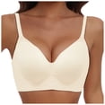 thumbnail image 4 of Kureaily Comfortable Full Coverage Bra For Women Bras With Soft Support Regular And Plus Size Womens Deep V Bras, 4 of 5