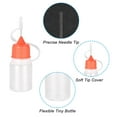 thumbnail image 5 of Uxcell Needle Tip Bottle Precision Plastic Applicator 5ml with Red Cap, 10 Count, 5 of 6