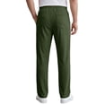 thumbnail image 4 of Corduroy Straight Leg Pants for Men Wide Leg Relaxed Fit Striped Drawstring Spring Fall Travel Trousers, 4 of 7