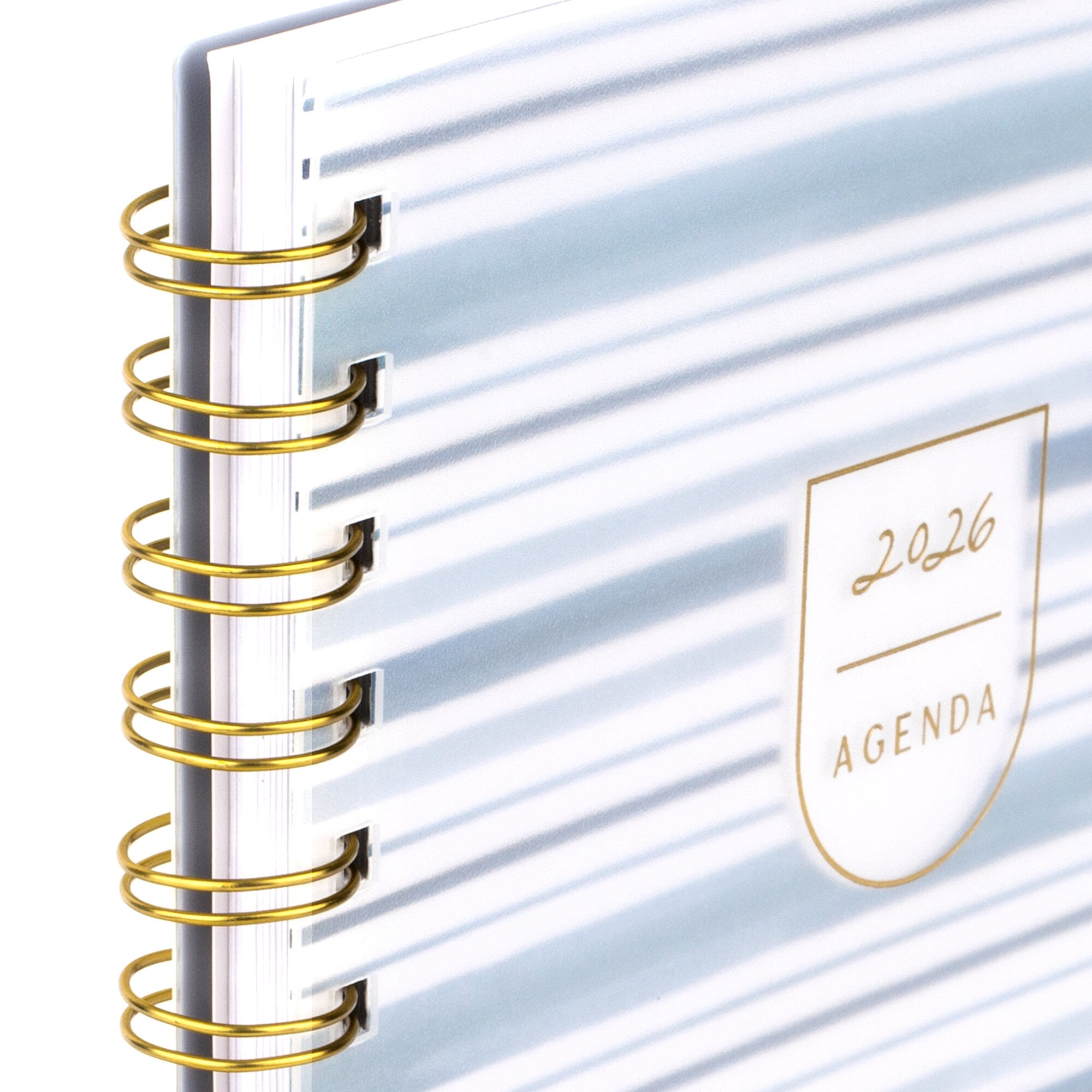 Leah Bisch for Cambridge 2026 Weekly Monthly Planner Stripe Small 5 12 x 8 12 -