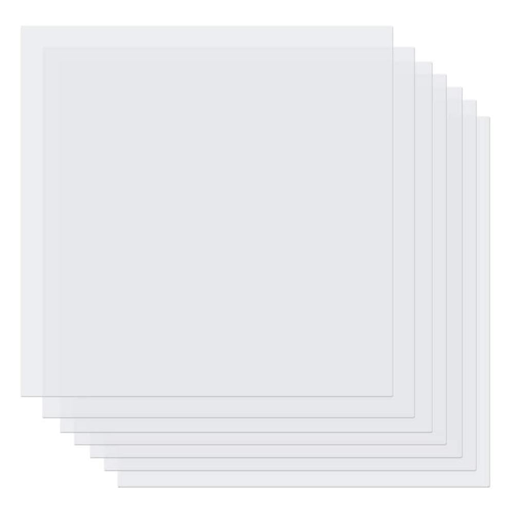10pcs 7mil Blank Stencil Sheets, 12 X 12 Inch Mylar Template Stencil Material For Silhouette Machines