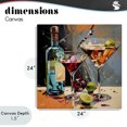 thumbnail image 4 of Stupell Industries Contemporary Every Sip of Martini Night Canvas Art, 24 x 24, by Lazar Studio, 4 of 8