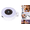 Black, variant on Classic Ivory White Phone Selfie Light, 2.4x2.4x0.4 Inch Magnetic Laptop LED Ring Lamp, Portable 3 Mode Beauty Video Fill Light for Makeup, 1 Pack, Clean White
