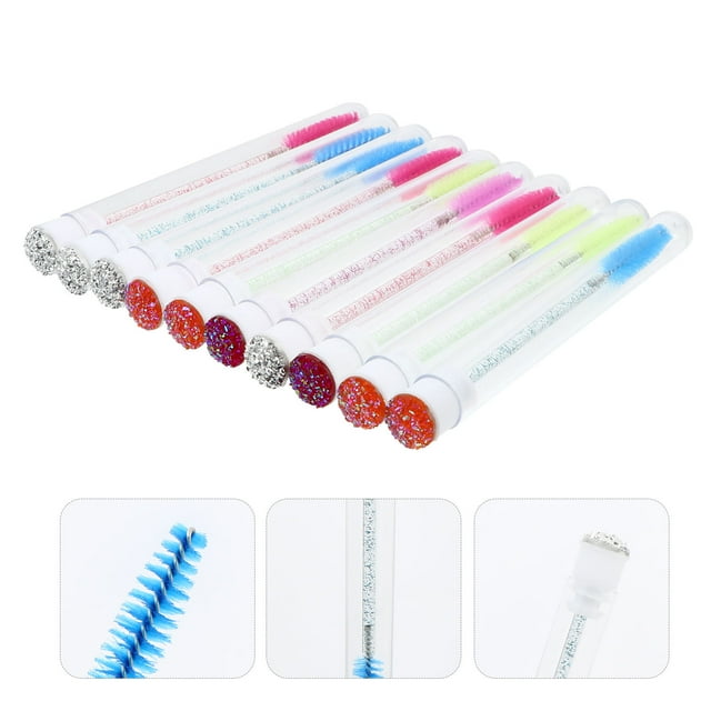 OUNONA 10 Pcs Brosse à Cils Design Simple pour Débutants et Femmes