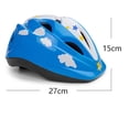 thumbnail image 4 of Casco De Bicicleta Para Niños Casco de bicicleta Anti-colisión Ciclismo Casco de seguridad para niños Kid (Azul Blanco) Tmvgtek Para Estrenar, 4 of 9