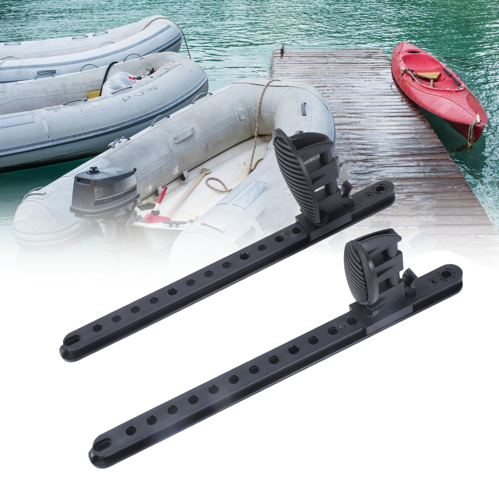 Adjustable Kayaks Pedal Foot Brace Nylon Kayaks Footbrace Pedal Kayaks Foot Peg Replacement Foot Controlling Systems