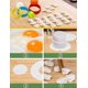 thumbnail image 4 of Biscuit Cookie Cutter Round Cookie Cutter Kit, Star Heart Cookie Cutter Small Butter Molds, 4 of 5