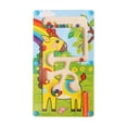 thumbnail image 2 of Ganfancp Placer de Los Niños de Madera Magnética de Cuentas Laberinto de Los Niños de La Mano Del Ojo de Movimiento Fino Rompecabezas de Juguete de Captura de La Mano Del Tablero Liquidación Ventas H, 2 of 7