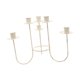 thumbnail image 2 of Canabro Canabro de Metal Elegante Soporte para Velas Canabro para Mesa de Boda Decoración hogar Regalo de inauguración Blanco desgastado L, 2 of 9