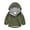 Green, variant on Toddler Boys Windbreaker Casual Outerwear Kids Lightweight Zip Hooded Jacket Baby Cute Dust Coat Green,18-24 Months