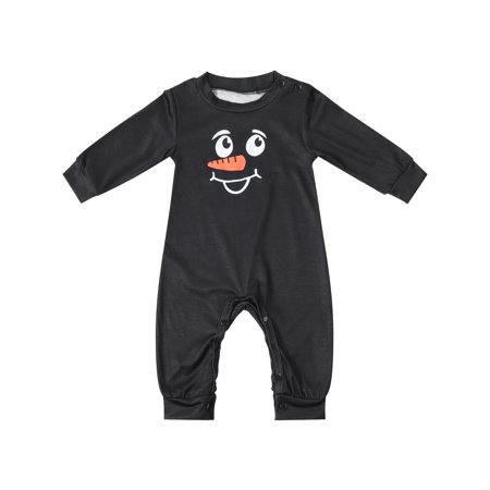 

Christmas Pajamas for Family Parent-Child Outfit Winter Fall Matching Smile Print Top Pants Sleepwear Pajama Sets