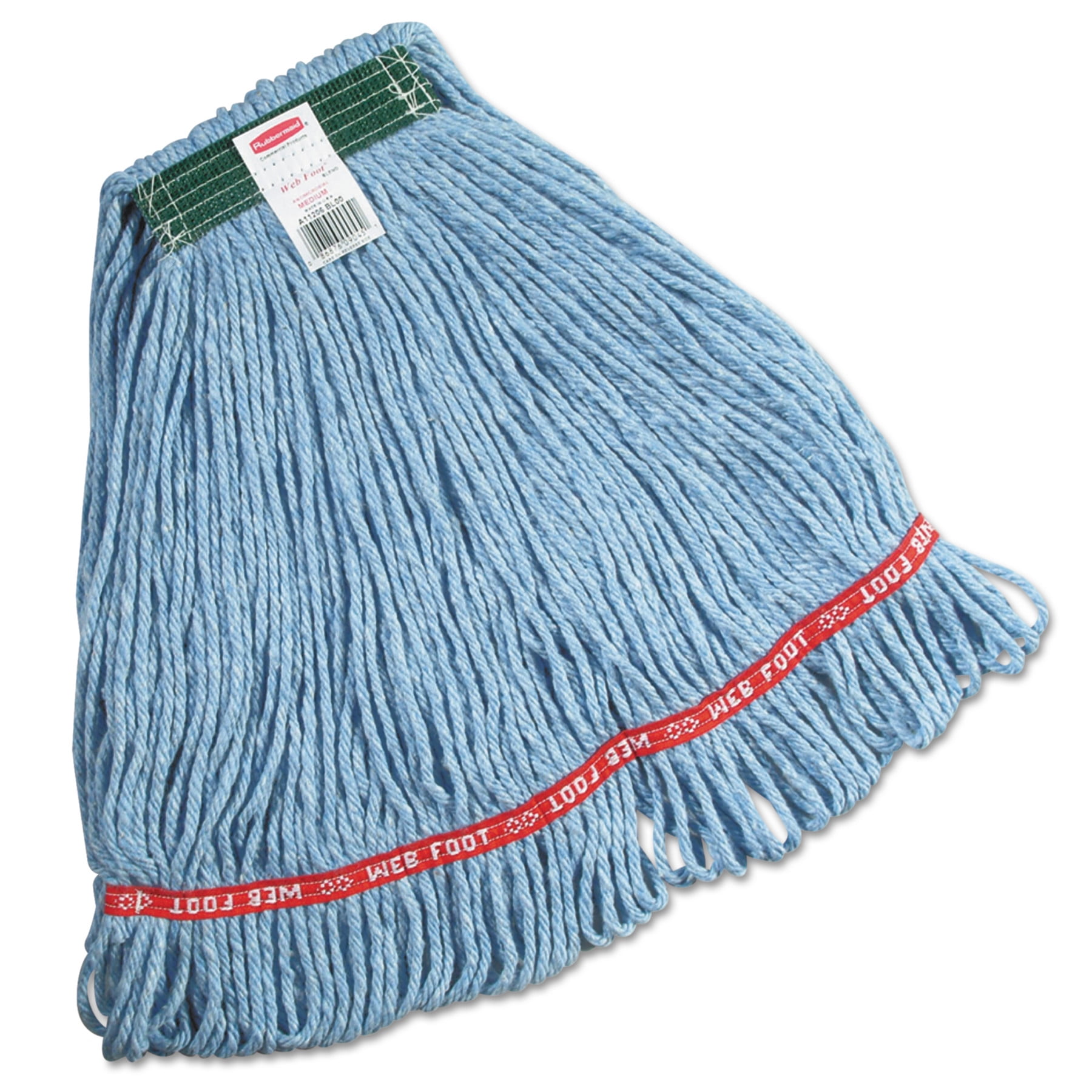 Rubbermaid Commercial Swinger Loop Wet Mop Heads, Cotton/Synthetic