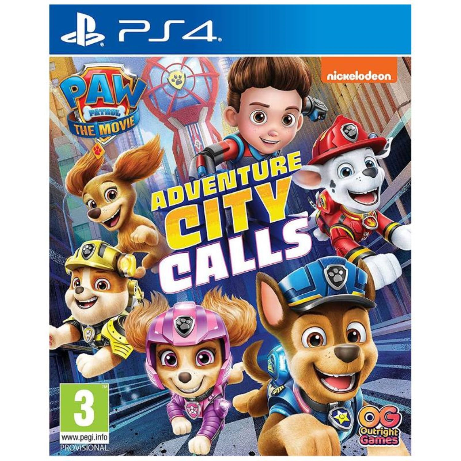 Paw Patrol The Movie Adventure City Calls -Ps4 -Megagames