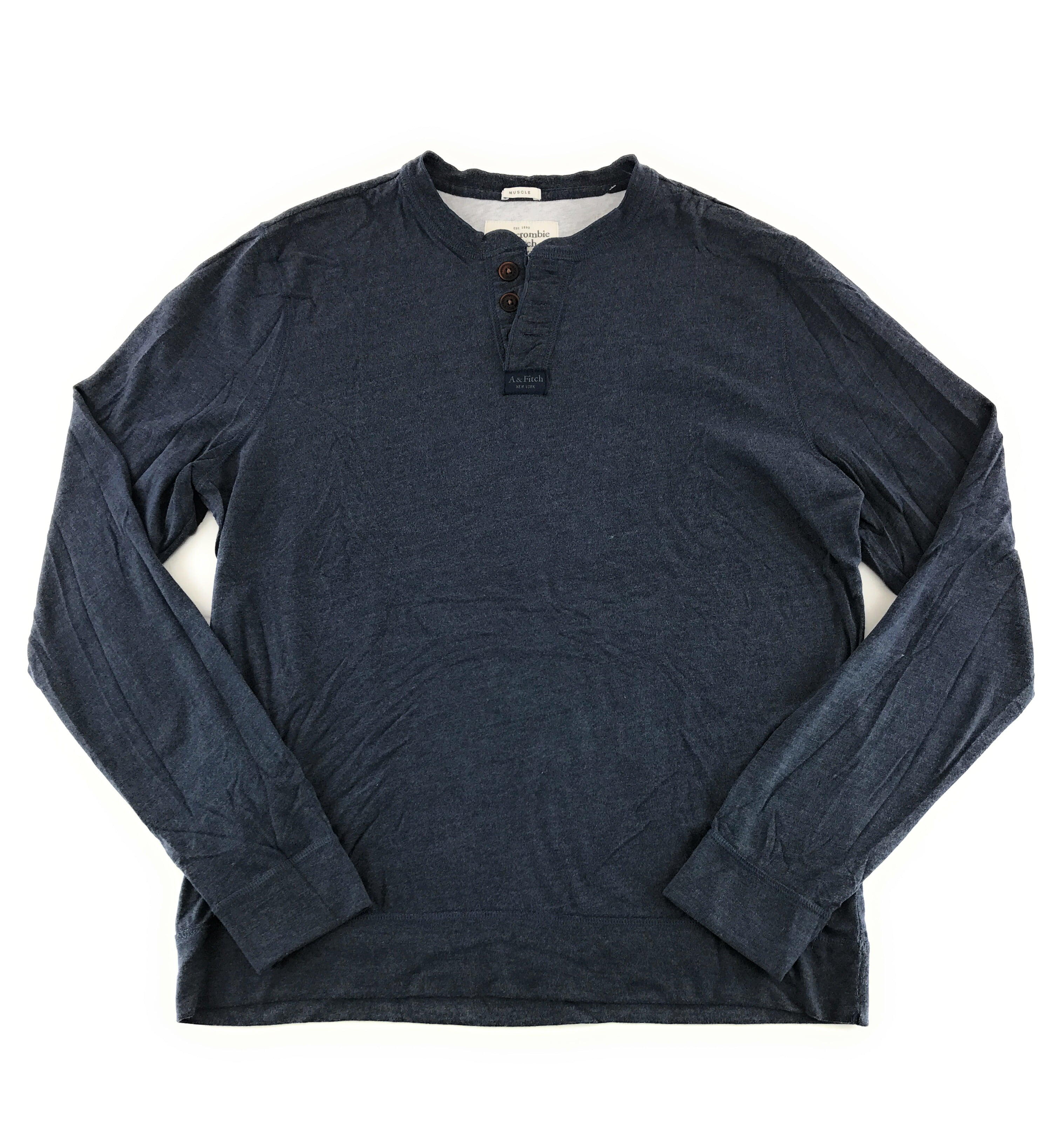abercrombie and fitch henley mens