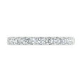 thumbnail image 3 of 1/2 Carat Natural White Diamond Wedding Band Ring in 14K White Gold (Ring Size 7.5) (I1-I2 Clarity), 3 of 4