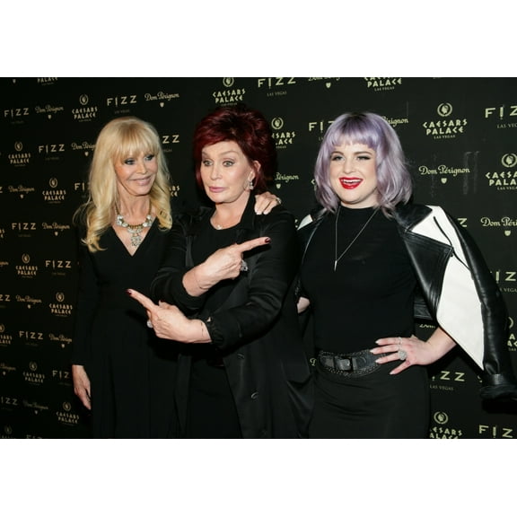 Britt Ekland Sharon Osbourne Kelly Osbourne Celebrating Sir Elton JohnS Birthday At Arrivals For Fizz Las Vegas Grand Opening Caesars Palace Las Vegas Nv March 28 2014 Photo By James AtoaEverett Colle